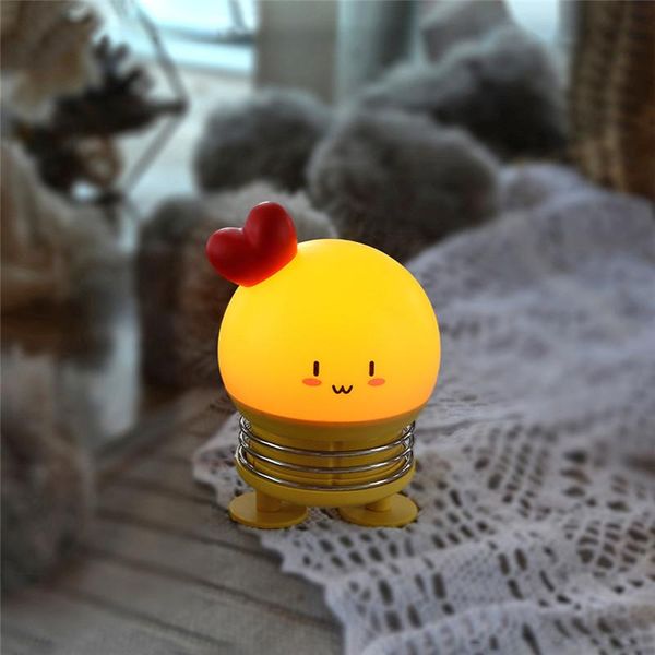 night lights spring doll press the light creative cartoon usb charging atmosphere long battery life led eye protection mini lamp
night lights spring doll press the light creative cartoon usb charging atmosphere long battery life led eye protection mini lamp