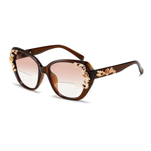 sunglasses women bifocals metal flowers design fashion reading glasses magnifier female look near far presbyopic eyeglasses, White;black
sunglasses women bifocals metal flowers design fashion reading glasses magnifier female look near far presbyopic eyeglasses, White;black