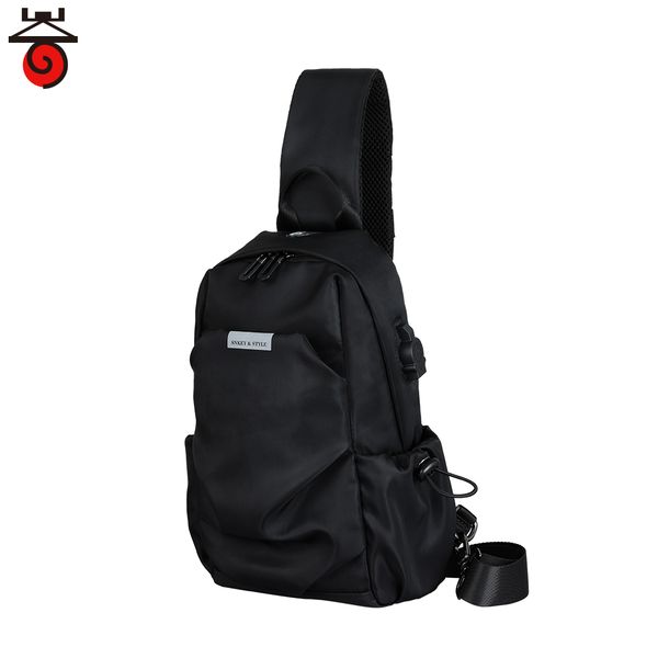 men's chest bag fashion messenger black summer casual oxford waterproof male crossbody bag
men's chest bag fashion messenger black summer casual oxford waterproof male crossbody bag