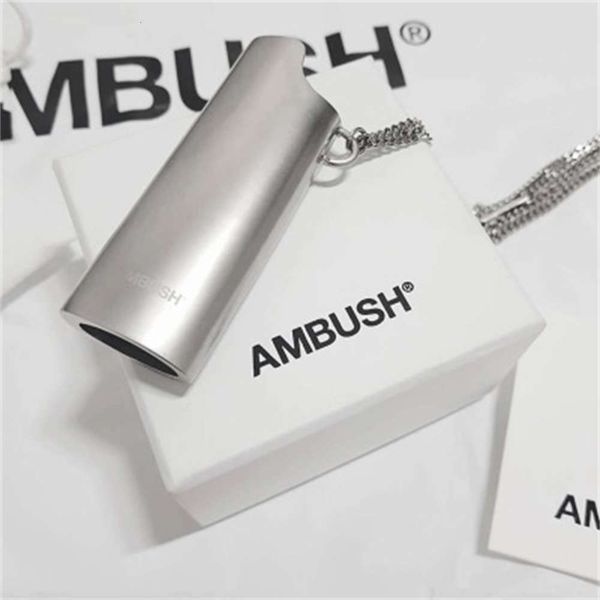 jitter ambush lighter shell case necklace bicj3 pendant male ins tiktok172r, Silver
jitter ambush lighter shell case necklace bicj3 pendant male ins tiktok172r, Silver
