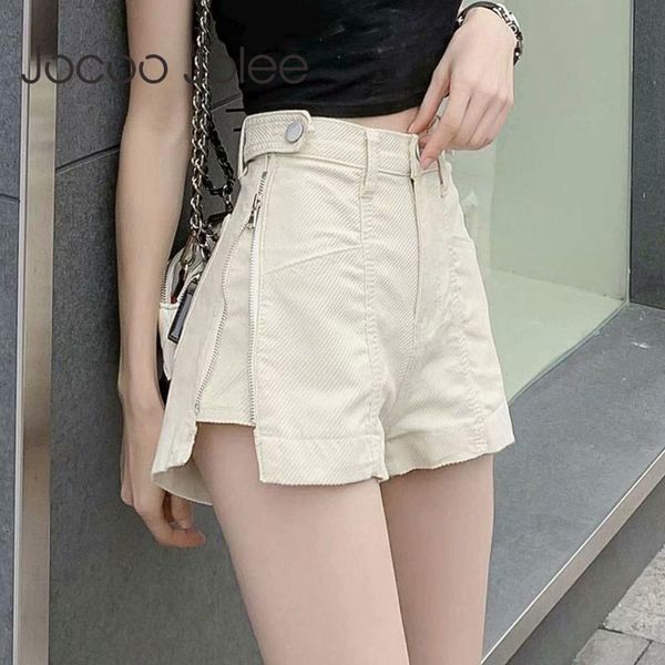 women summer casual side zipper a-line high waist wide leg pants solid button all-match loose shorts 210428, White;black
women summer casual side zipper a-line high waist wide leg pants solid button all-match loose shorts 210428, White;black