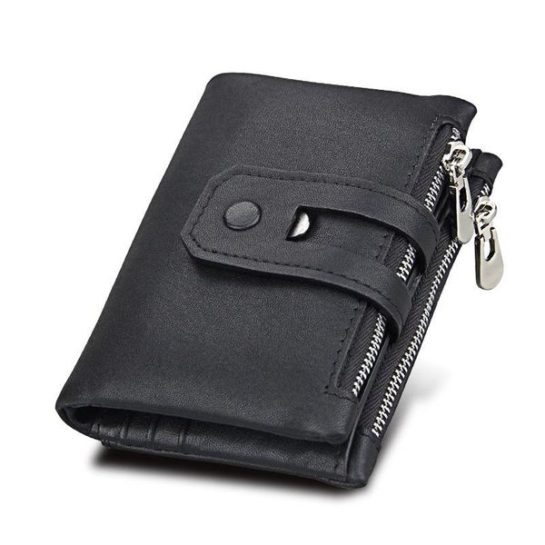 wallets genuine leather short men's wallet anti-rfid cowhide large capacity men money bag, Red;black
wallets genuine leather short men's wallet anti-rfid cowhide large capacity men money bag, Red;black