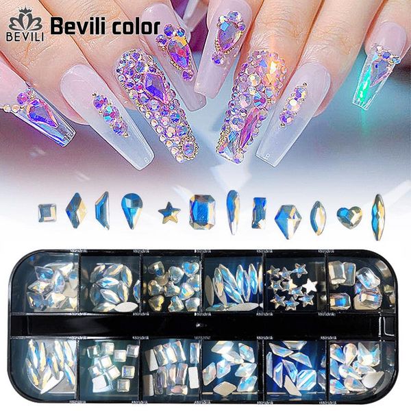 nail art decorations mixed 12 grid crystal ab rhinestones flatback strass shiny glass stones gems for 3d nails diy manicure, Silver;gold
nail art decorations mixed 12 grid crystal ab rhinestones flatback strass shiny glass stones gems for 3d nails diy manicure, Silver;gold