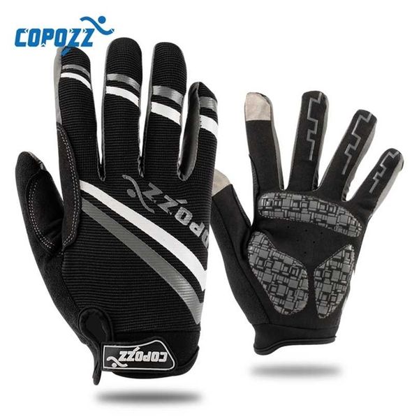 copozz brand gel bike glove full finger touch screen cycling gloves anti-slip shockproof breathable mtb sport bicycle 211124, Blue;gray
copozz brand gel bike glove full finger touch screen cycling gloves anti-slip shockproof breathable mtb sport bicycle 211124, Blue;gray