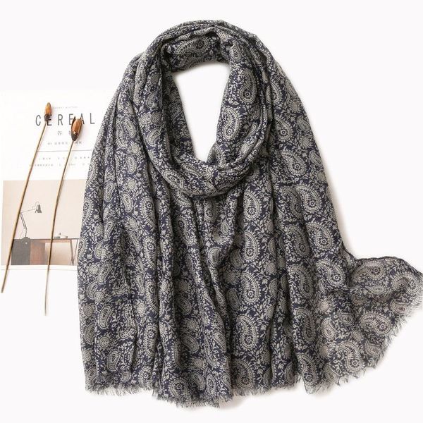 scarves paisley pattern viscose scarf hijab women classical design soft large neck shawl, Blue;gray
scarves paisley pattern viscose scarf hijab women classical design soft large neck shawl, Blue;gray