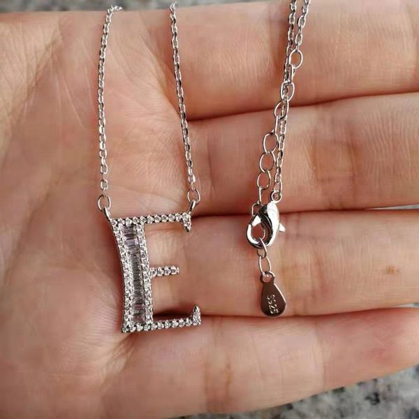 buyee 100% 925 sterling silver female necklace a-z english alphabet for women short clavicle chain jewelry chokers, Golden;silver
buyee 100% 925 sterling silver female necklace a-z english alphabet for women short clavicle chain jewelry chokers, Golden;silver