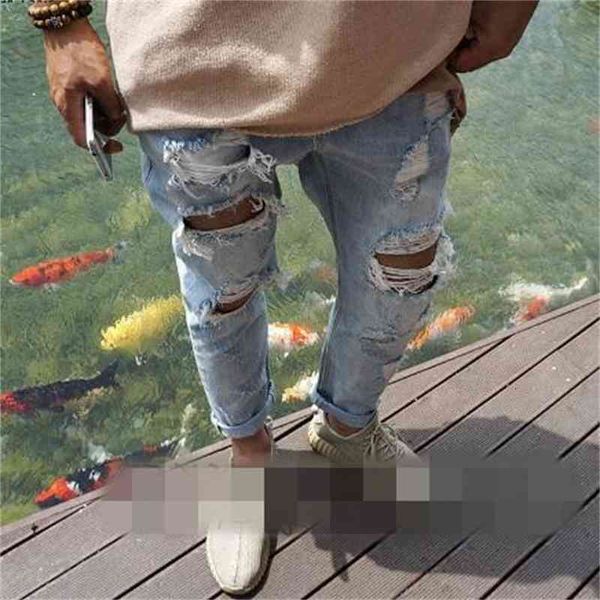 jean korean version the homeless man's summer hole make old in a straight fashion casual breeches of personality thin jiufen ytbq, Blue
jean korean version the homeless man's summer hole make old in a straight fashion casual breeches of personality thin jiufen ytbq, Blue
