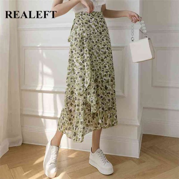 realeft summer skirts female elegant french style ruffled fishtail a-line high waist adjustable floral skirt 210730, Black
realeft summer skirts female elegant french style ruffled fishtail a-line high waist adjustable floral skirt 210730, Black