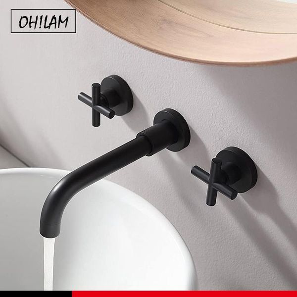modern brushed gold brass double cross handle bath wall mounted 3 hole water bathroom home sink faucet tub cold tap in-wall
modern brushed gold brass double cross handle bath wall mounted 3 hole water bathroom home sink faucet tub cold tap in-wall