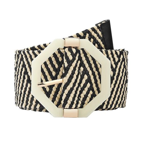 belts female pp grass weave fashion wide pin buckle for lady student plastic belt jeans designer corset girdle, Black;brown
belts female pp grass weave fashion wide pin buckle for lady student plastic belt jeans designer corset girdle, Black;brown