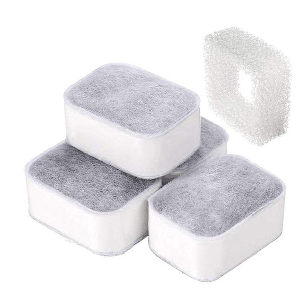 dog bowls & feeders promotion 2.1l ceramic cat water fountain replacement filter, 4pcs premium cotton activated carbon and 1pcs foam filter
dog bowls & feeders promotion 2.1l ceramic cat water fountain replacement filter, 4pcs premium cotton activated carbon and 1pcs foam filter