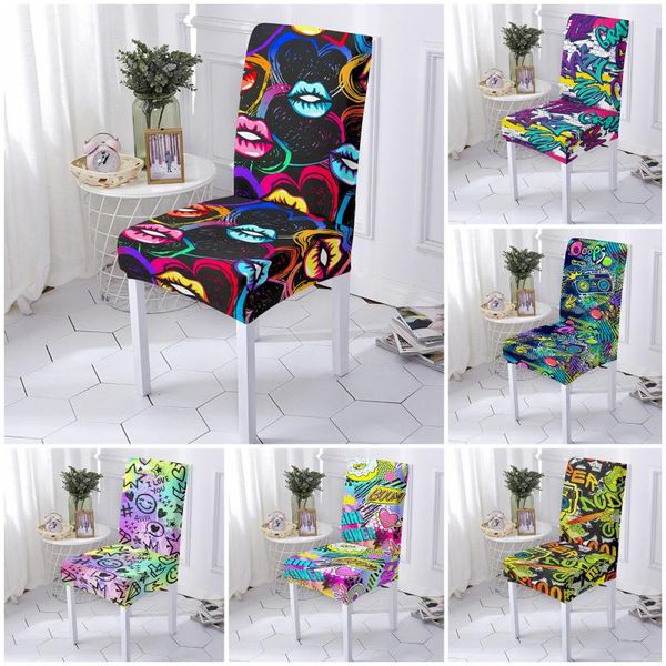 graffiti stretch chair cover big elastic slipcovers dining room modern kitchen seat for banquet el home decor covers
graffiti stretch chair cover big elastic slipcovers dining room modern kitchen seat for banquet el home decor covers