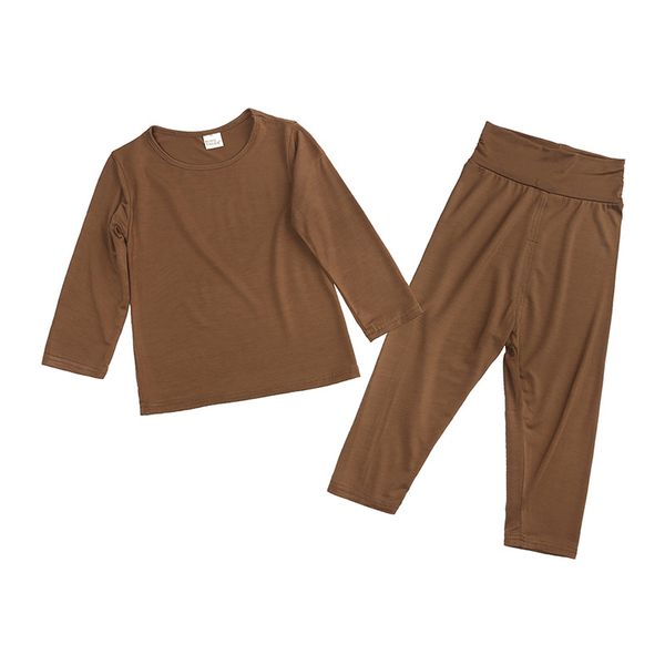baby boys girls solid clothes set children long sleeve casual pajamas set kids soft cotton sleepwear homewear nightwear outfits, White
baby boys girls solid clothes set children long sleeve casual pajamas set kids soft cotton sleepwear homewear nightwear outfits, White