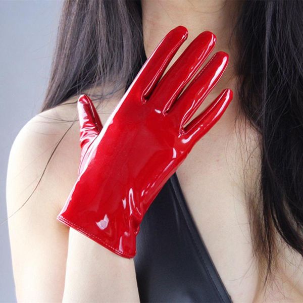 fingerless gloves 2021 ladies short simulation leather 21cm unlined patent bright black light brown 11 colors tb32, Blue;gray
fingerless gloves 2021 ladies short simulation leather 21cm unlined patent bright black light brown 11 colors tb32, Blue;gray