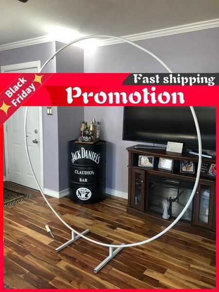 party decoration wrought iron wedding mariage round backdrop arch stand birthday diy stage circle outdoor background frame
party decoration wrought iron wedding mariage round backdrop arch stand birthday diy stage circle outdoor background frame