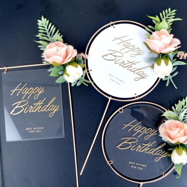 4pcs delicate flower design cake ers creative gold stamping letter picks cupcake decor acrylic fruit insert birthday pa other festive &
4pcs delicate flower design cake ers creative gold stamping letter picks cupcake decor acrylic fruit insert birthday pa other festive &
