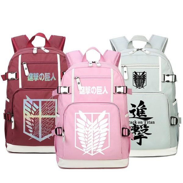 backpack attack on titan wings of om survey corps lapbag school book girl shoulder travel boys girls gift
backpack attack on titan wings of om survey corps lapbag school book girl shoulder travel boys girls gift