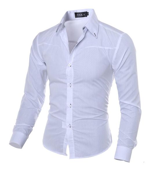 man blouse shirt office formal and blouses shirts for men casual blusas chemise homme clothing 2021 men's, White;black
man blouse shirt office formal and blouses shirts for men casual blusas chemise homme clothing 2021 men's, White;black