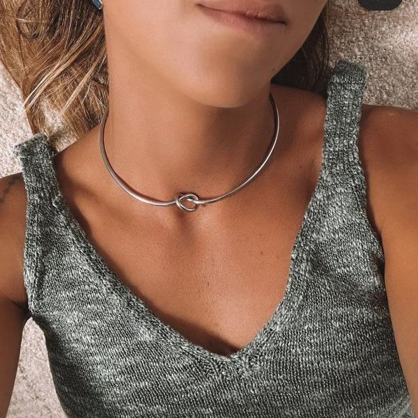 chokers silver color clavicle necklace for women charms tie hollow geometric alloy metal open jewelry accessories collar, Golden;silver
chokers silver color clavicle necklace for women charms tie hollow geometric alloy metal open jewelry accessories collar, Golden;silver