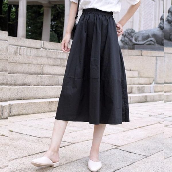 spring korean fashion women elastic high waist skirts pure color all-matched vintage slim long for ladies z231, Black
spring korean fashion women elastic high waist skirts pure color all-matched vintage slim long for ladies z231, Black