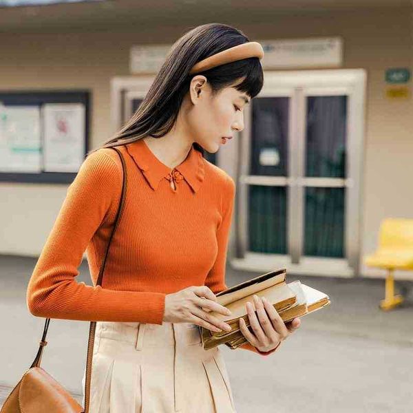 women's sweaters sweater autumn winter retro buckle simple stripe bottoming slim knit sweater pullover jcn3, White;black
women's sweaters sweater autumn winter retro buckle simple stripe bottoming slim knit sweater pullover jcn3, White;black