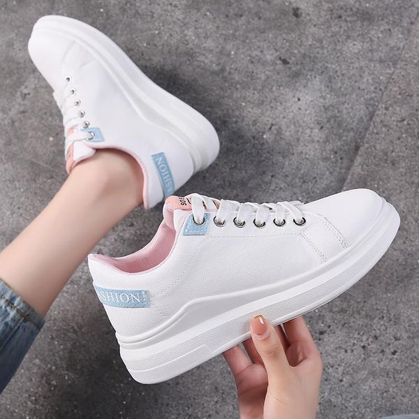 dress shoes 2021 ins autumn fashion women casual leather platform sneakers ladies white trainers chaussure femme, Black
dress shoes 2021 ins autumn fashion women casual leather platform sneakers ladies white trainers chaussure femme, Black