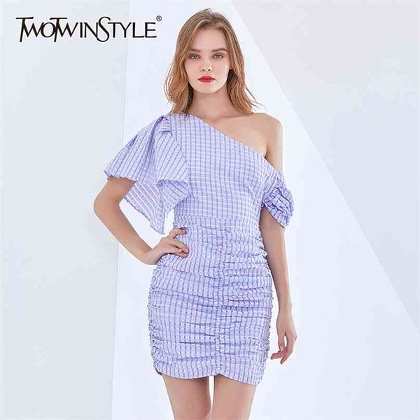 slim dress for women asymmetrical collar short sleeve ruched high waist plaid mini dresses female clothes 210520, Black;gray
slim dress for women asymmetrical collar short sleeve ruched high waist plaid mini dresses female clothes 210520, Black;gray