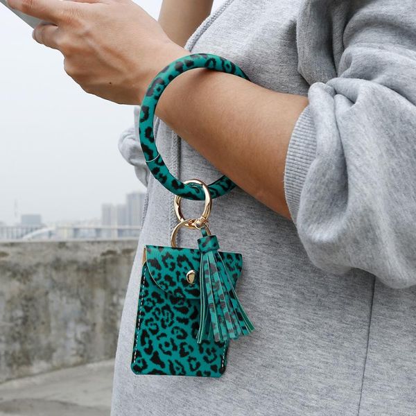 wallets 2021 bracelet key chain animal print leopard pu leather tassel pocket purse card bag wrist pendant, Red;black
wallets 2021 bracelet key chain animal print leopard pu leather tassel pocket purse card bag wrist pendant, Red;black
