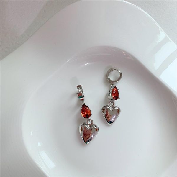 dangle & chandelier xingge exaggerated love heart red waterdrop hoop earings for women unique design rhinestone party jewelry accessories, Silver
dangle & chandelier xingge exaggerated love heart red waterdrop hoop earings for women unique design rhinestone party jewelry accessories, Silver