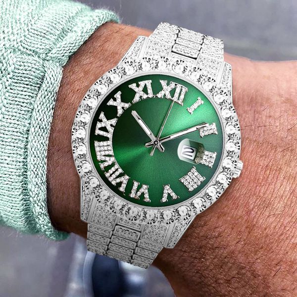 relogio masculino missfox brand luxury fashion ice out watch men hip hop diamond clock golden watches mens quartz wristwatch, Slivery;brown
relogio masculino missfox brand luxury fashion ice out watch men hip hop diamond clock golden watches mens quartz wristwatch, Slivery;brown
