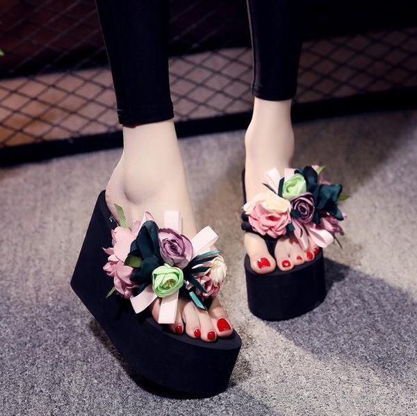 slippers summer women flowers open toed sandals lady bow ribbon decor shoes sweet pink black flock ankle strap pumps 11cm high heel 4820
slippers summer women flowers open toed sandals lady bow ribbon decor shoes sweet pink black flock ankle strap pumps 11cm high heel 4820