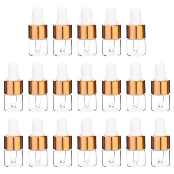 storage bottles & jars 100pcs 1ml refillable essential oil dropper glass bottle
storage bottles & jars 100pcs 1ml refillable essential oil dropper glass bottle