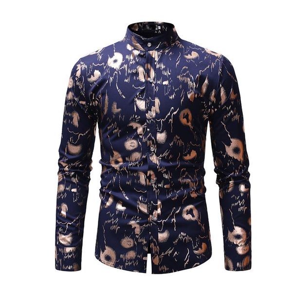 men's casual shirts cyxzftrofl men shirt brand fashion slim stamping long sleeve business social clothes eu 33, White;black 
men's casual shirts cyxzftrofl men shirt brand fashion slim stamping long sleeve business social clothes eu 33, White;black