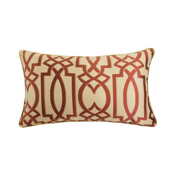 brand classic geometric woven gold dark red pipping 30x50cm home decor pillows soft warm cushion cover designer cushion/decorative
brand classic geometric woven gold dark red pipping 30x50cm home decor pillows soft warm cushion cover designer cushion/decorative