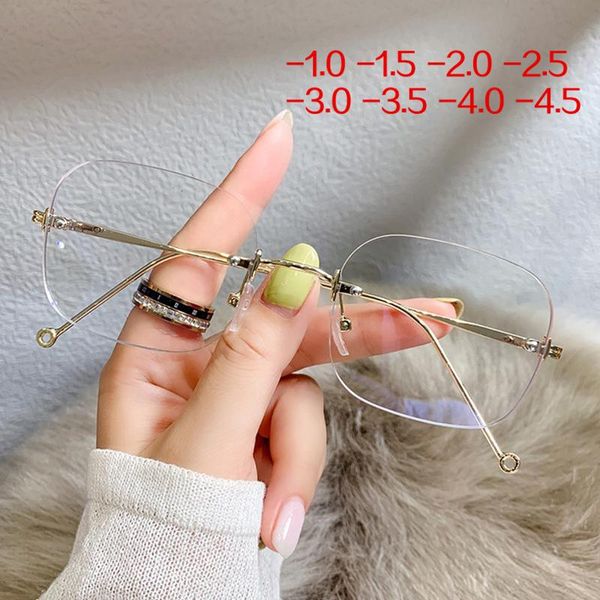 sunglasses yooske rimless finished myopia glasses women men frameless transparent eyeglasses prescription nearsighted eyewear -1.0 to -4.5, White;black
sunglasses yooske rimless finished myopia glasses women men frameless transparent eyeglasses prescription nearsighted eyewear -1.0 to -4.5, White;black