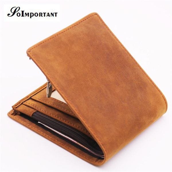 wallets vintage genuine leather men male small mini coin purses crazy horse short mens wallet money bag magic walet portomonee, Red;black
wallets vintage genuine leather men male small mini coin purses crazy horse short mens wallet money bag magic walet portomonee, Red;black