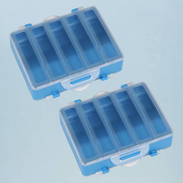 fishing accessories 2pcs lures box double sides hook lure bait storage case tackle
fishing accessories 2pcs lures box double sides hook lure bait storage case tackle