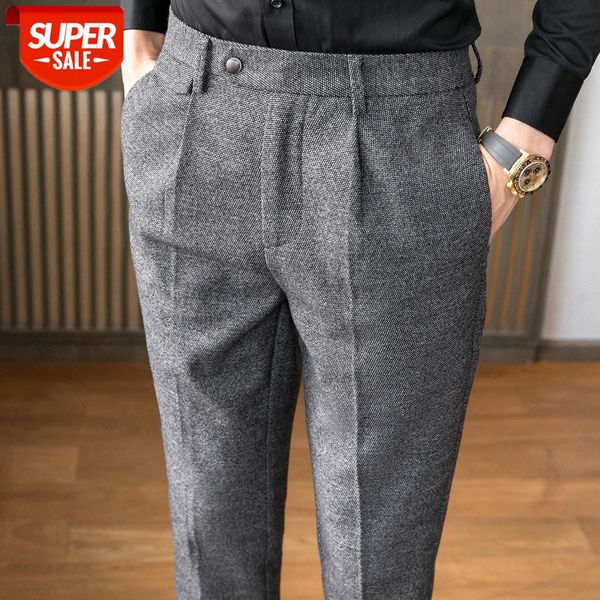 woolen pants men's korean version of the trend thickening nine points small trousers slim feet casual #xl4i, Black
woolen pants men's korean version of the trend thickening nine points small trousers slim feet casual #xl4i, Black
