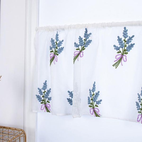 lychee 100x50cm flower embroidery curtain modern door window room divider valance home decoration & drapes
lychee 100x50cm flower embroidery curtain modern door window room divider valance home decoration & drapes