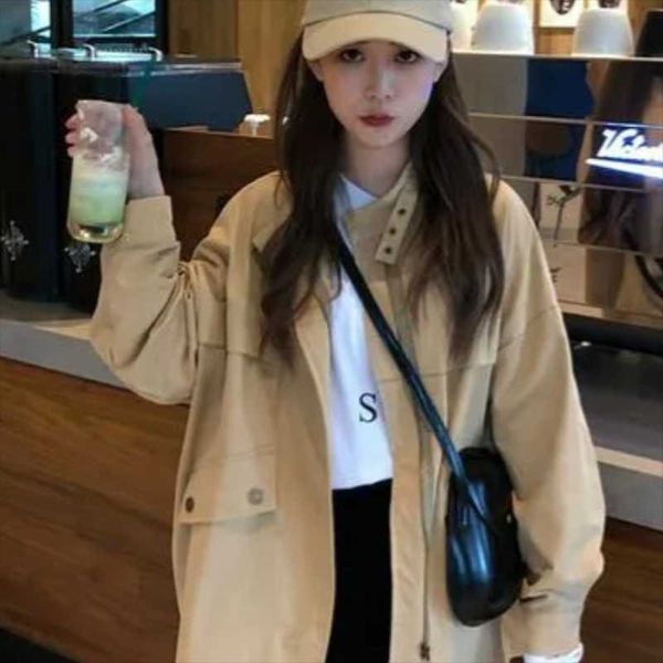 women's vests windbreaker womens mid-length jacket 2021 hong kong style loose female long sleeve coat, Black;white
women's vests windbreaker womens mid-length jacket 2021 hong kong style loose female long sleeve coat, Black;white