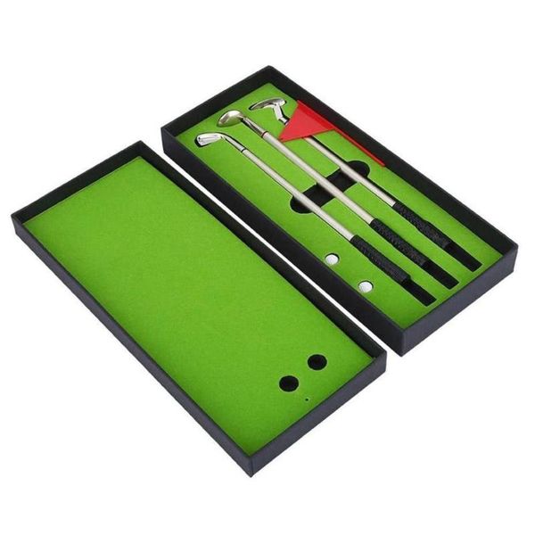 golf pen set deskgoft gift mini green driving range pens with balls and flag club metal training aids
golf pen set deskgoft gift mini green driving range pens with balls and flag club metal training aids
