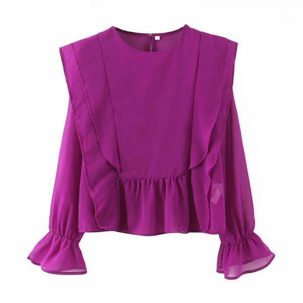 women blouses summer casual ruffle chiffon puff sleeve zipper blouse shirts blusas mujer de moda plus size female women's &, White
women blouses summer casual ruffle chiffon puff sleeve zipper blouse shirts blusas mujer de moda plus size female women's &, White