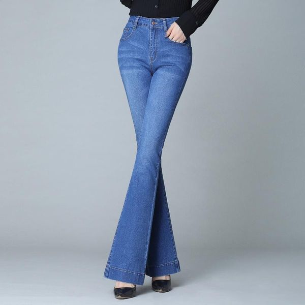 women's jeans high waist women skinny stretchy flare ladies 2021 loose casual bell bottom denim pants femme, Blue
women's jeans high waist women skinny stretchy flare ladies 2021 loose casual bell bottom denim pants femme, Blue