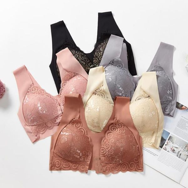 bras front closure plus size 7 colors lingerie underwear for women bra seamless push up z4e0, Red;black
bras front closure plus size 7 colors lingerie underwear for women bra seamless push up z4e0, Red;black