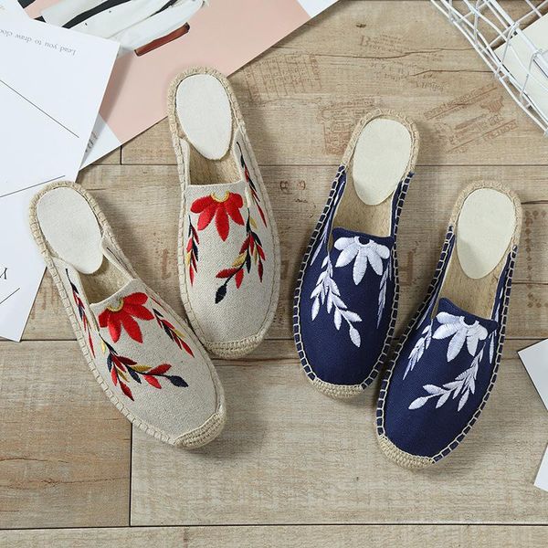 slippers 2021 spring lady bottom shoes canvas breathable women espadrilles women's esapdrilles casual flat a25-34, Black
slippers 2021 spring lady bottom shoes canvas breathable women espadrilles women's esapdrilles casual flat a25-34, Black