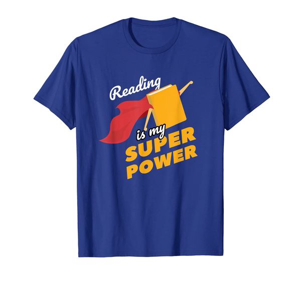 Reading is my Superpower Fun Cute Book Hero Gift T-Shirt, Mainly pictures
Reading is my Superpower Fun Cute Book Hero Gift T-Shirt, Mainly pictures