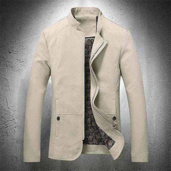 blazer jacket men spring autumn men business coat work coat stand collar zipper jacket men outwear lightweight coat cotton 210818, Black;brown
blazer jacket men spring autumn men business coat work coat stand collar zipper jacket men outwear lightweight coat cotton 210818, Black;brown