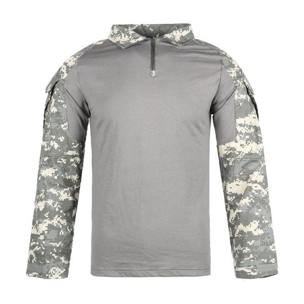 men's casual shirts mens army fan long sleeve tee tactical military camouflage special forces combat compress quick drying clothes, White;black
men's casual shirts mens army fan long sleeve tee tactical military camouflage special forces combat compress quick drying clothes, White;black