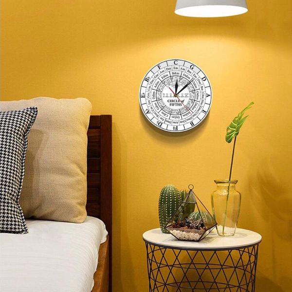 wall clocks circle of fifths musician composer music teaching aid modern hanging watch theory study clock
wall clocks circle of fifths musician composer music teaching aid modern hanging watch theory study clock