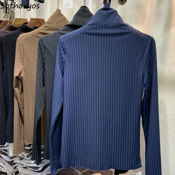 long sleeve t-shirts women turtleneck knitted solid slim ins trendy korean style chic elegant female harajuku tees women's t-shirt, White
long sleeve t-shirts women turtleneck knitted solid slim ins trendy korean style chic elegant female harajuku tees women's t-shirt, White